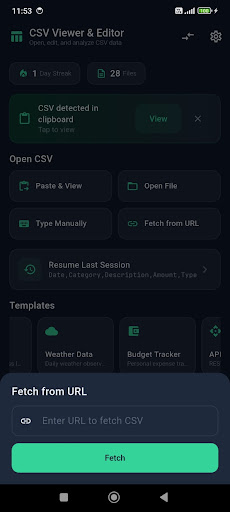 Open CSV — Viewer & Editor screenshot 6