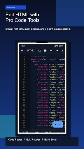 HTML Viewer & Editor - Code screenshot 2