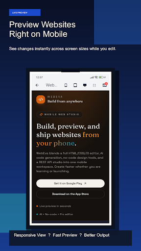 HTML Viewer & Editor - Code screenshot 3