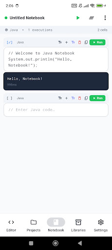 Java & Kotlin Compiler IDE screenshot 4