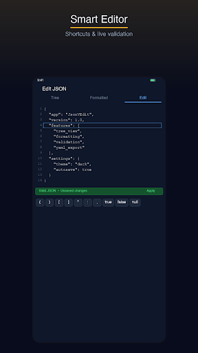 JSON Editor - Viewer & Format screenshot 4