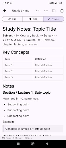 Markdown Editor & MD Viewer screenshot 2