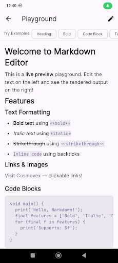 Markdown Editor & MD Viewer screenshot 6