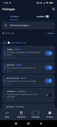 Python IDE - Offline Compiler screenshot 2