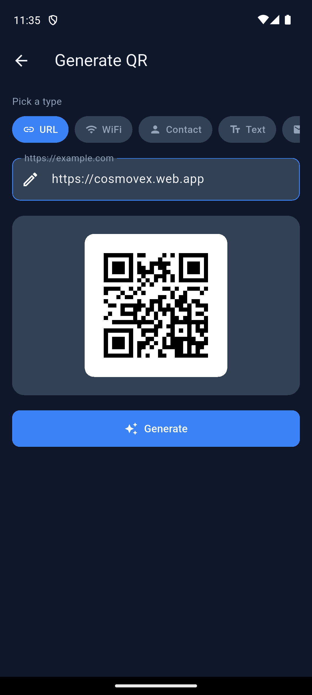 QR Scanner & Generator screenshot 2