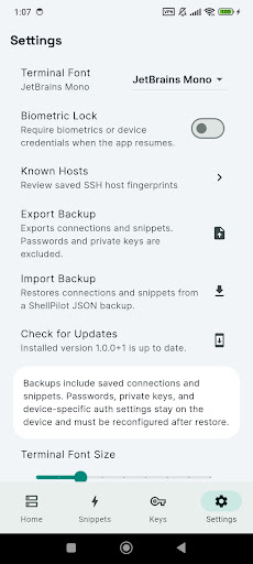ShellPilot - Batch SSH Client screenshot 3