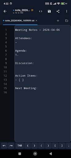 Code Editor - Text & Notepad screenshot 5