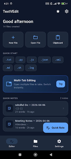 Code Editor - Text & Notepad screenshot 6