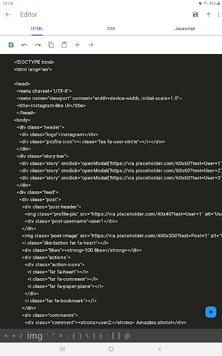 WebEva: Build Websites & Code screenshot 6