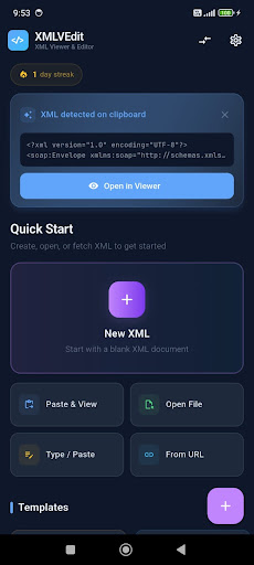 XML Viewer & Editor screenshot 1