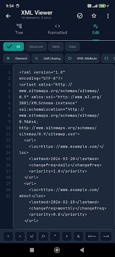 XML Viewer & Editor screenshot 4