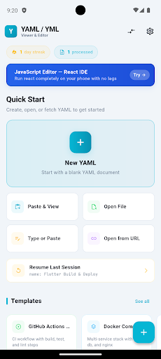 YAML / YML Viewer & Editor screenshot 1
