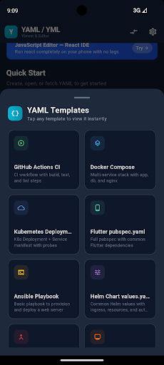 YAML / YML Viewer & Editor screenshot 5